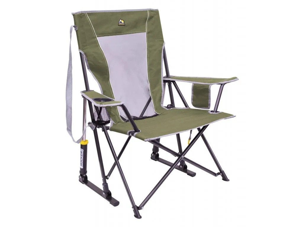 GCI Outdoor Kreslo Skladacie hojdacie kreslo Comfort Pro Rocker™ loden green