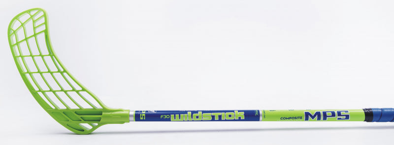 Florbalová hokejka MPS WILDSTICK Green-Navy Ľavá - ľavá ruka dole-3