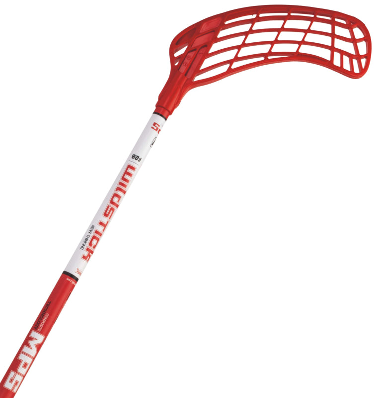 Florbalová hokejka MPS WILDSTICK Red - 104 cm Ľavá - ľavá ruka dole-9