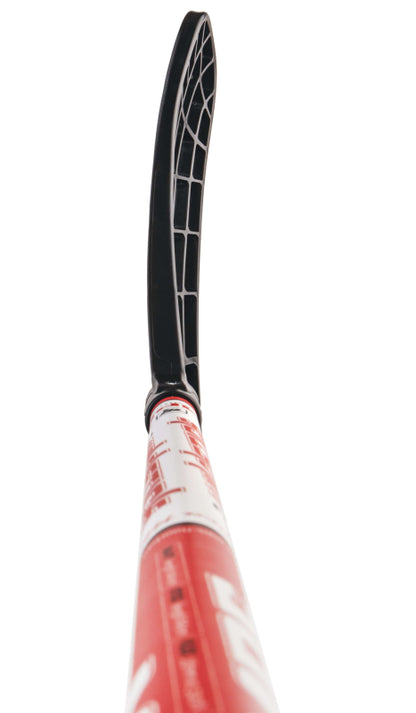 Florbalová hokejka MPS WILDSTICK Red/Black - 104 cm Ľavá - ľavá ruka dole-5