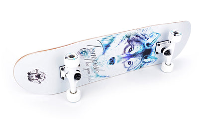 Skateboard BLUE WOLF-4