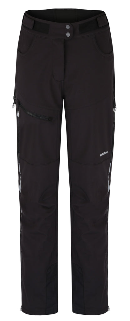 Husky Dámske softshell nohavice Keson L black, XS-2