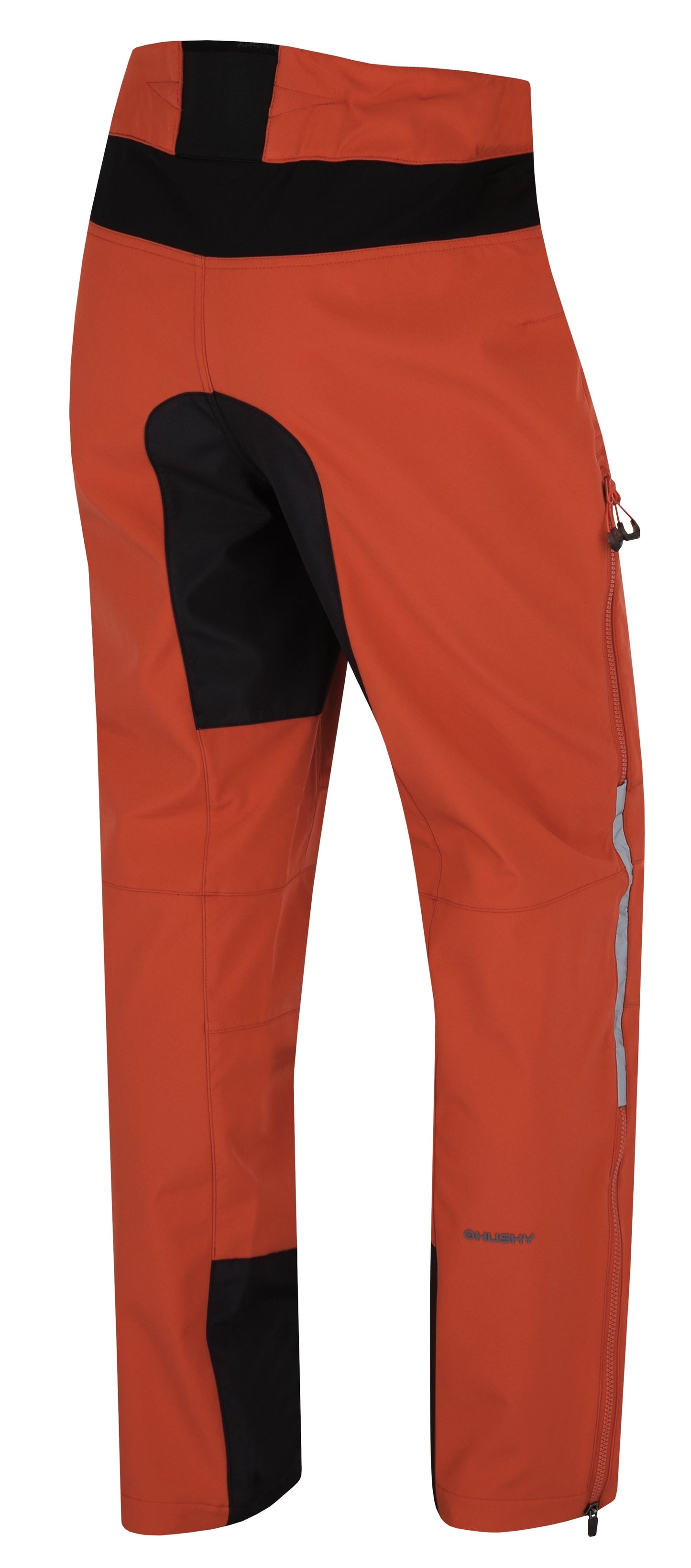 Husky Pánske softshell nohavice Keson M dark orange, M-1