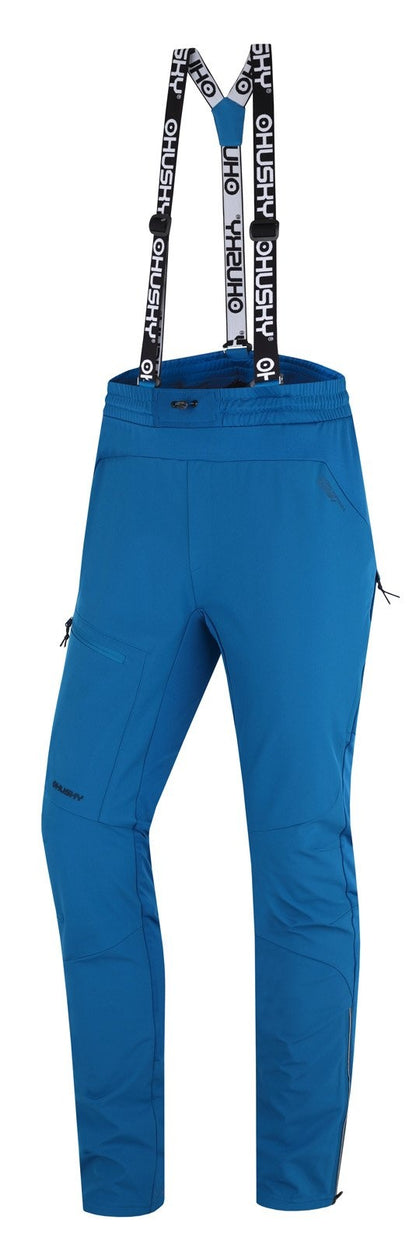 Husky Pánske outdoor nohavice Kixees M blue, L