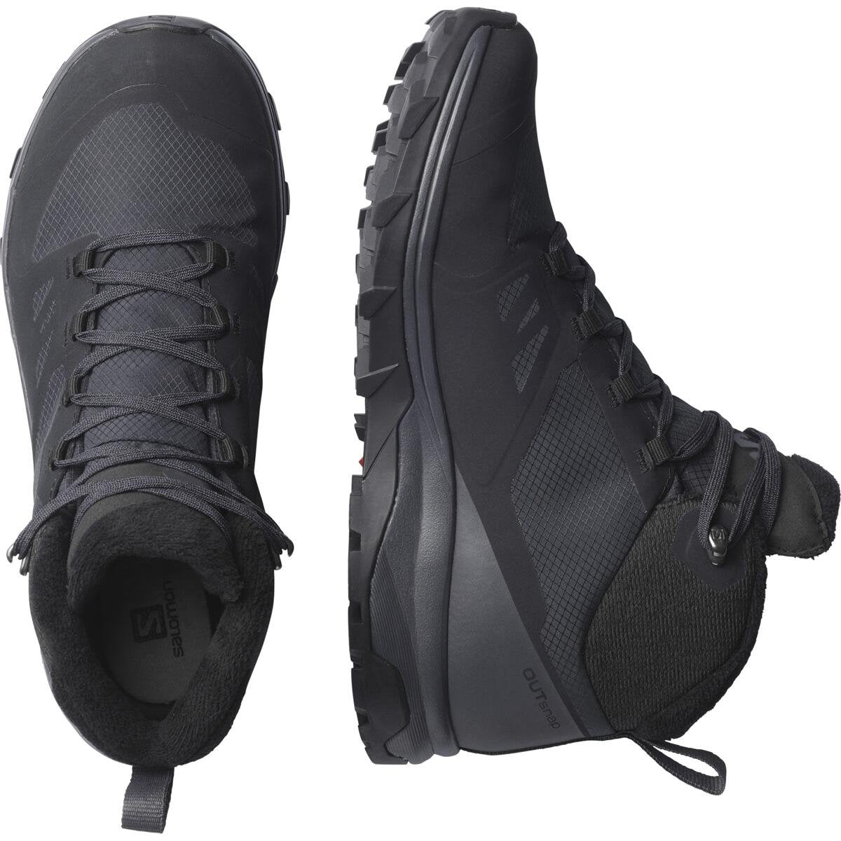 Salomon Dámske topánky Outsnap CSWP Black/Ebony/Black, EU 41 ⅓-3