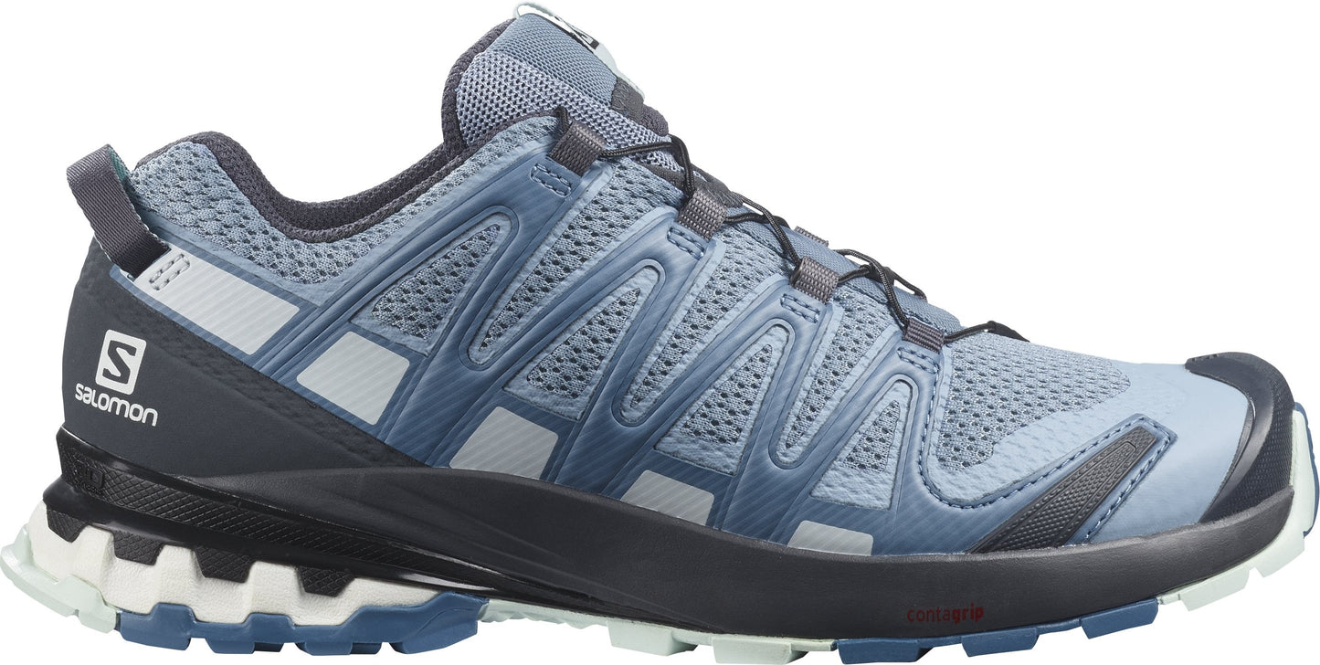 Salomon Dámske topánky Xa Pro 3D V8 Ashley Blue/Ebony/Op, 38-4