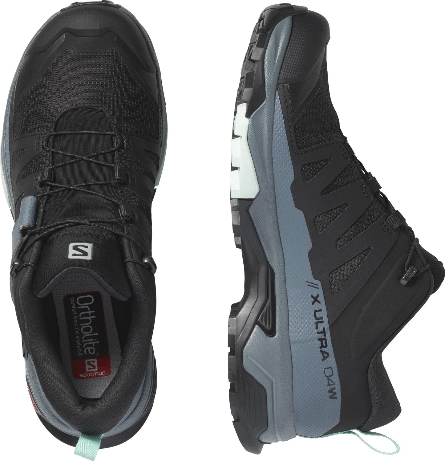 Salomon Dámske topánky X ultra 4 GTX Black/StoWea/Opal B, 38-2