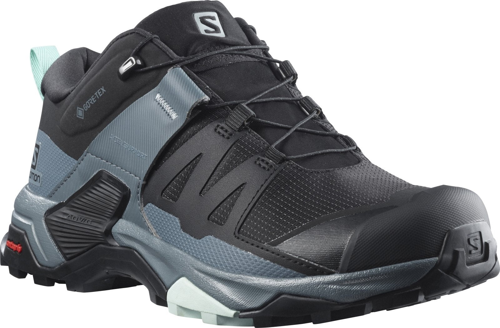 Salomon Dámske topánky X ultra 4 GTX Black/StoWea/Opal B, 38