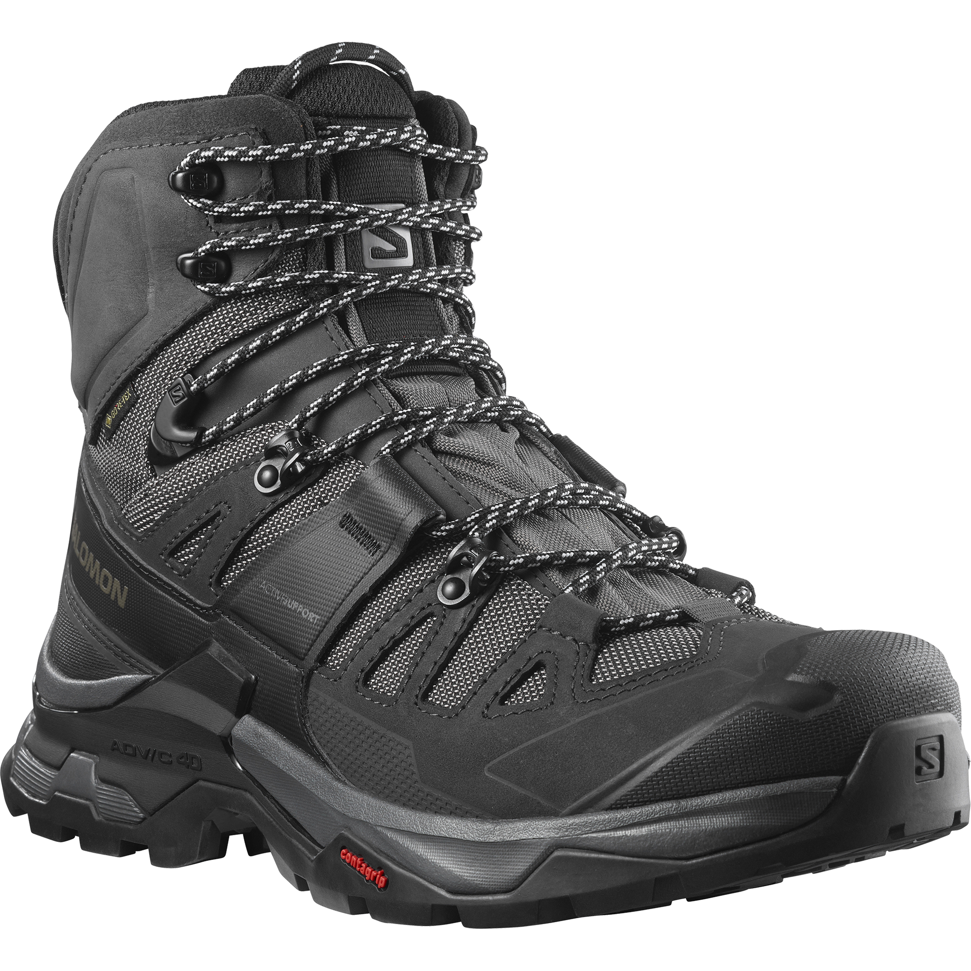 Salomon Pánske topánky Quest 4 GTX Magnet/Black/Quarry, 42