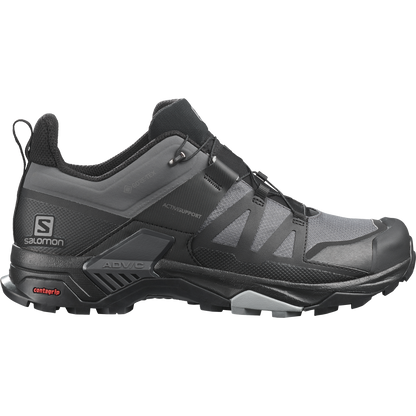 Salomon Pánske turistické topánky X ultra 4 GTX Magnet/Black/Monument, EU 44 ⅔-5