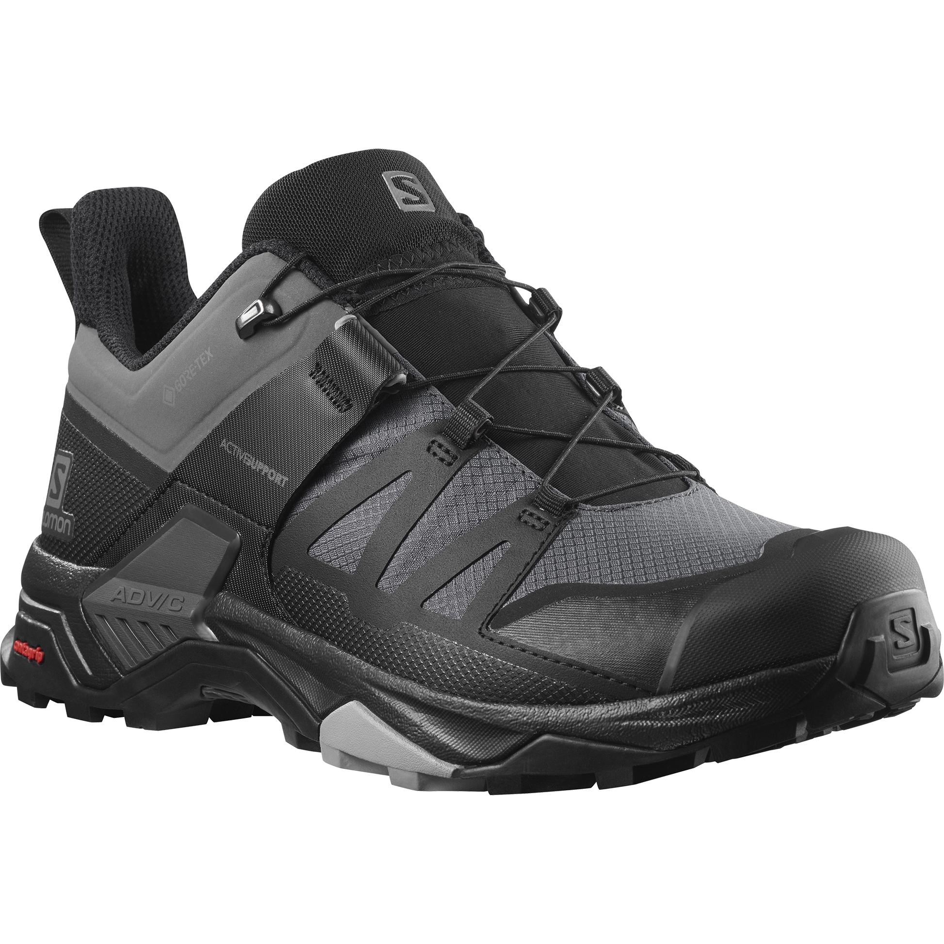 Salomon Pánske turistické topánky X ultra 4 GTX Magnet/Black/Monument, EU 44 ⅔