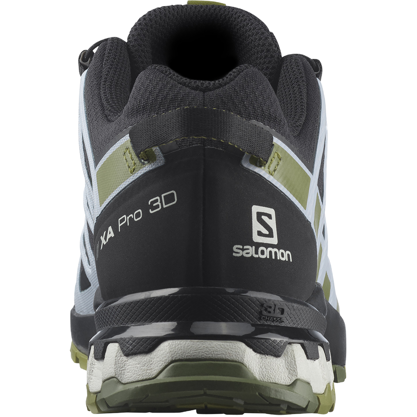 Salomon Dámske trailové topánky SALOMON Xa Pro 3D V8 GTX Black/Green Moss/Zen Blue, EU 38 ⅔-3