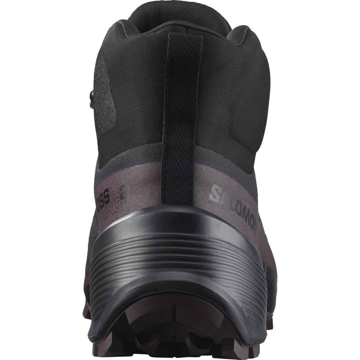 Salomon Dámske topánky Cross Hike Mid GTX 2 Black/Chocolate Plum/Black, EU 38 ⅔-3