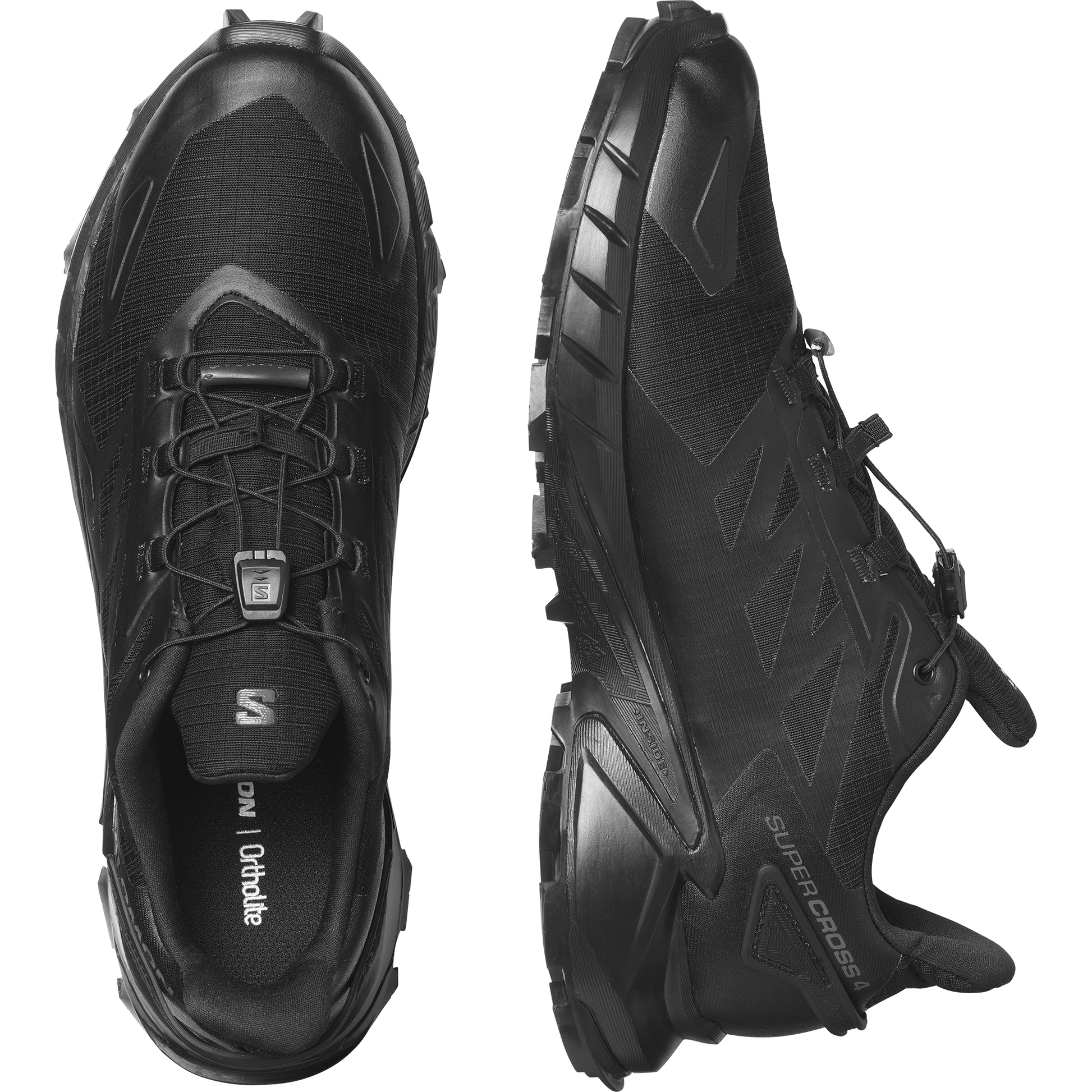 Salomon Pánske topánky Supercross 4 GTX Black/Black/Black, EU 46 ⅔-2