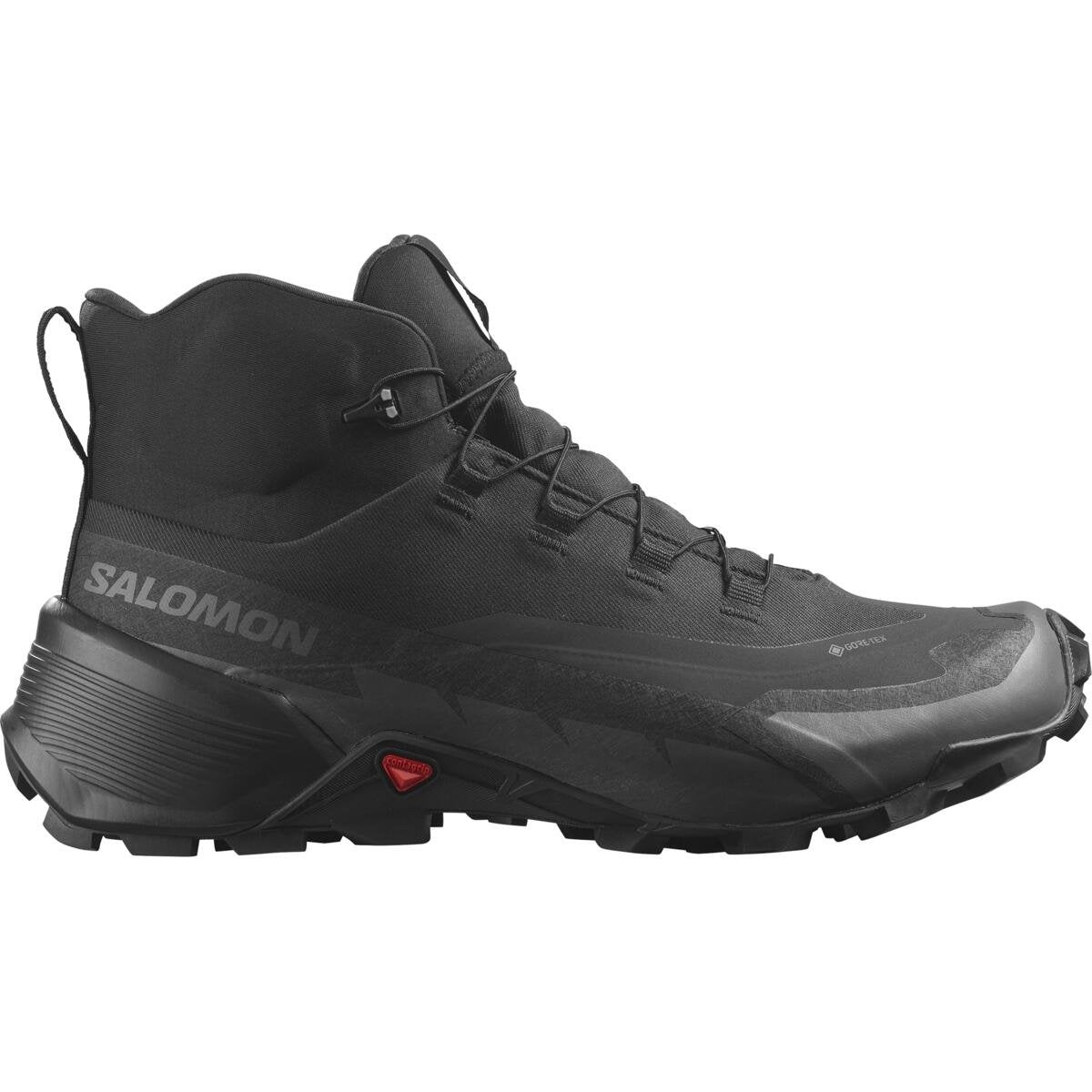 Salomon Pánske topánky Cross Hike Mid GTX 2 Black/Black/Magnet, EU 42 ⅔-5