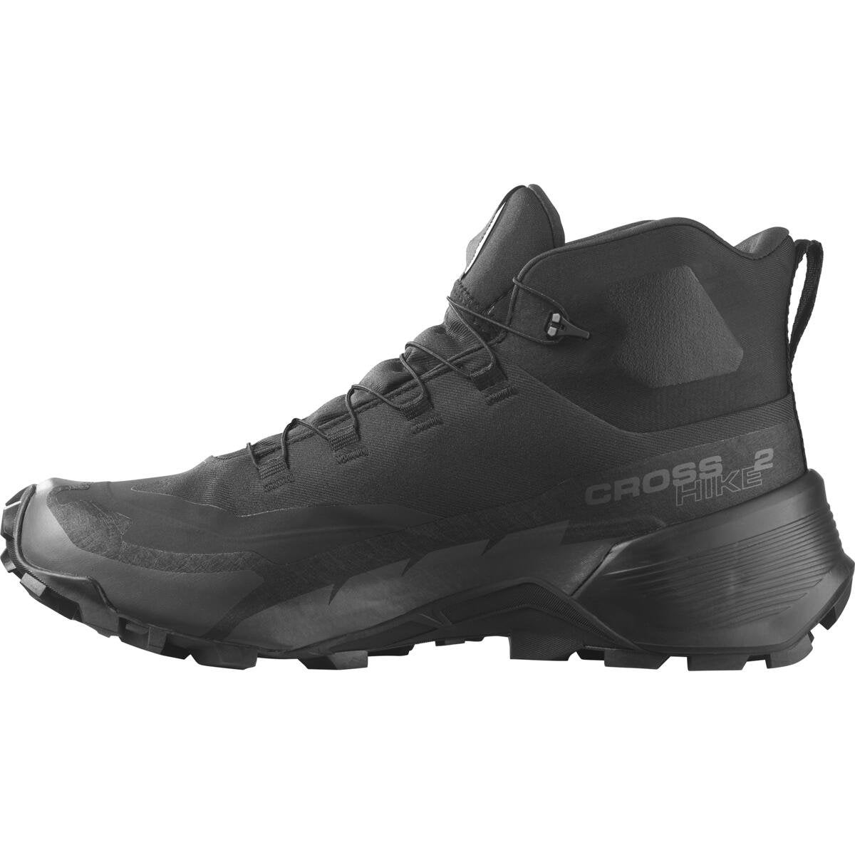 Salomon Pánske topánky Cross Hike Mid GTX 2 Black/Black/Magnet, EU 42 ⅔-4