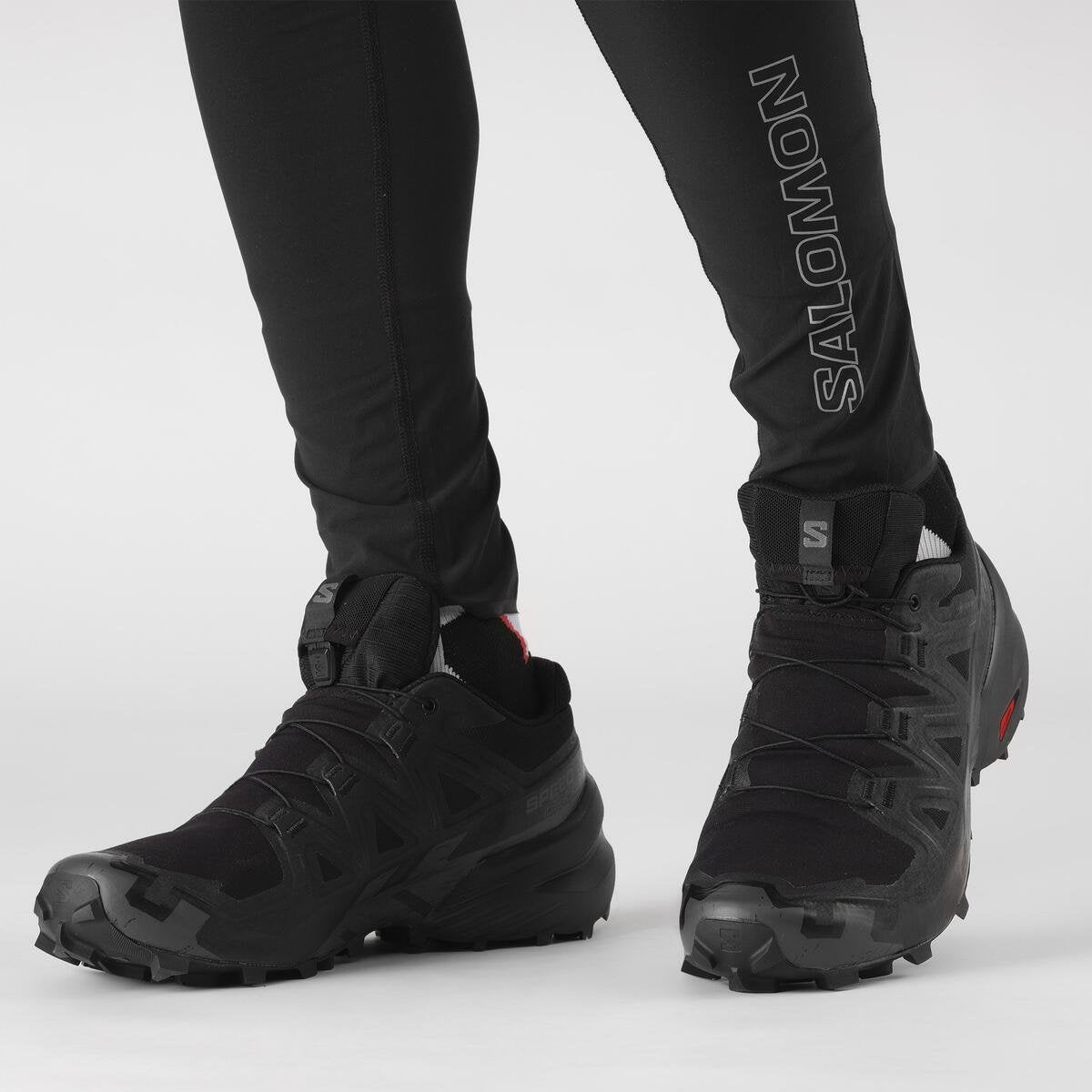 Salomon Pánske bežecké topánky Speedcross 6 GTX Black/Black/Phantom, EU 43 ⅓-6