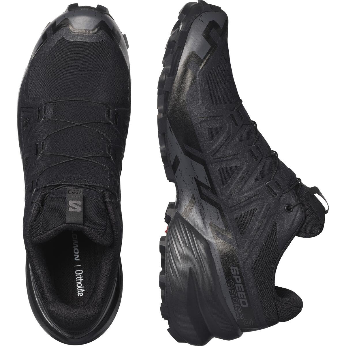 Salomon Pánske bežecké topánky Speedcross 6 GTX Black/Black/Phantom, EU 43 ⅓-2