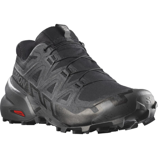 Salomon Pánske bežecké topánky Speedcross 6 GTX Black/Black/Phantom, EU 43 ⅓