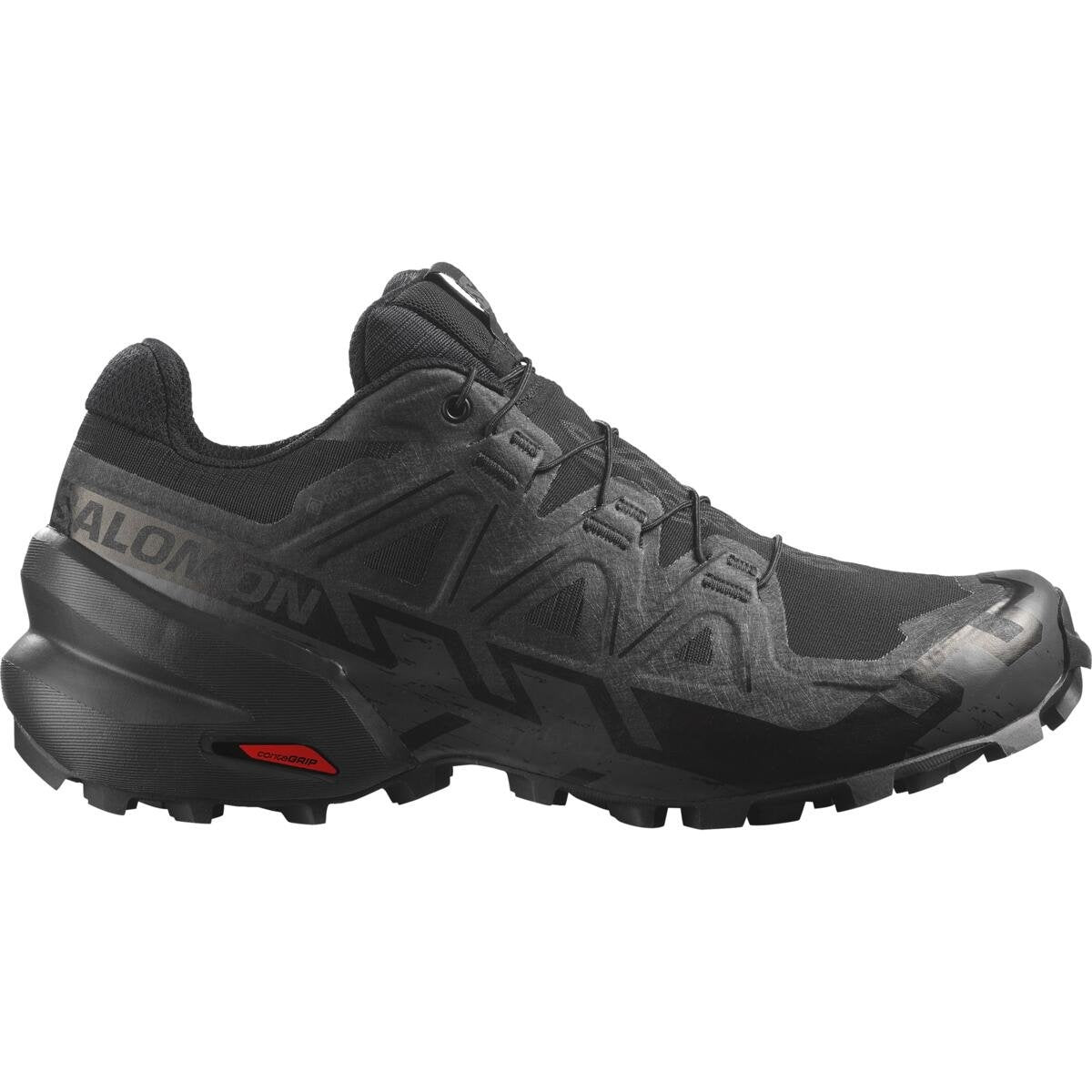 Salomon Dámske bežecké topánky Speedcross 6 GTX Black/Black/Phantom, 40-5