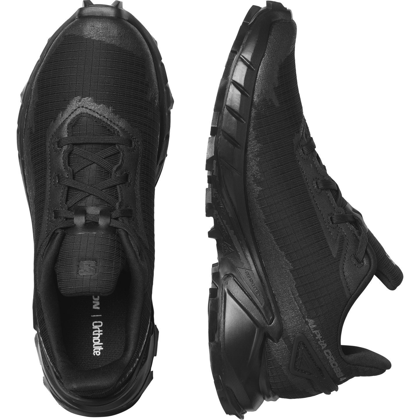 Salomon Dámske topánky Alphacross 4 Black/Black/Black, EU 41 ⅓-2