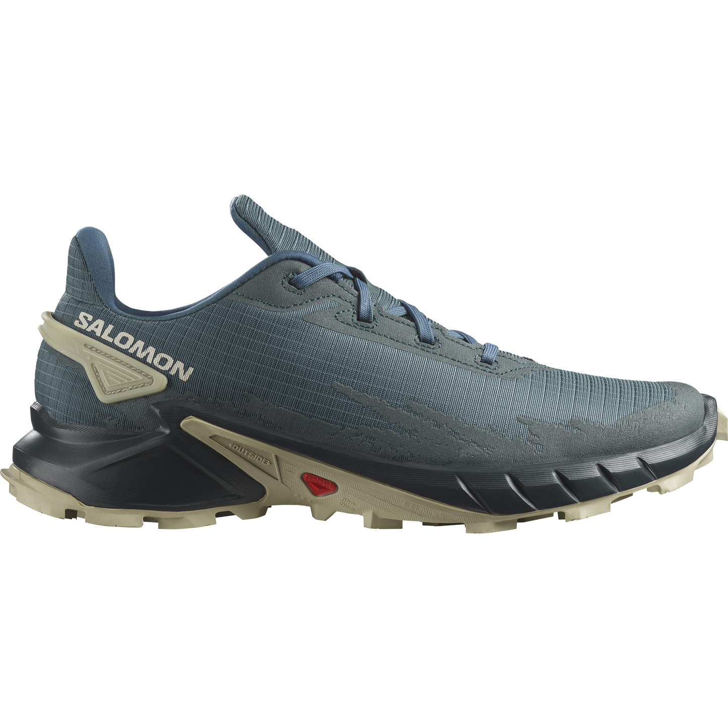 Salomon Pánske topánky Alphacross 4 Stargazer/Carbon/Moss Gray, EU 47 ⅓-5