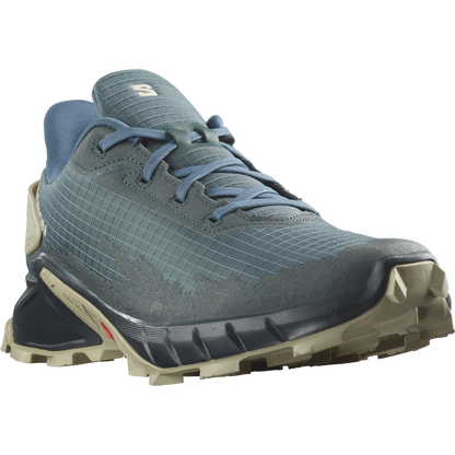 Salomon Pánske topánky Alphacross 4 Stargazer/Carbon/Moss Gray, EU 47 ⅓