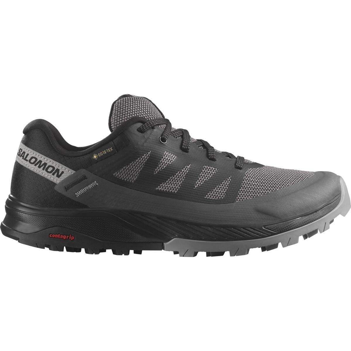 Salomon Dámske turistické topánky OUTRISE GTX Black/Magnet/Gull, EU 40 ⅔-4