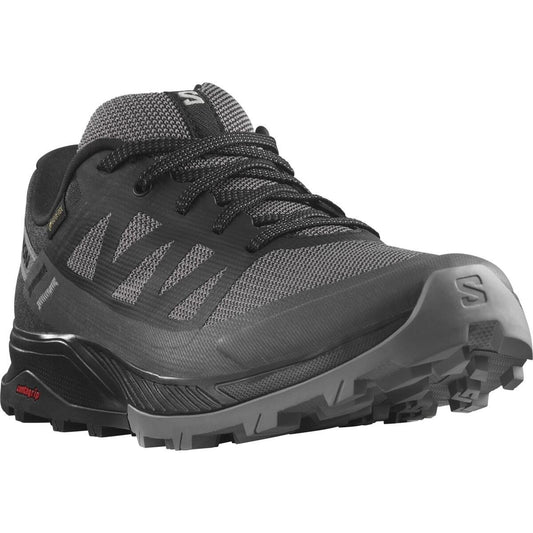 Salomon Dámske turistické topánky OUTRISE GTX Black/Magnet/Gull, EU 40 ⅔