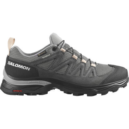 Salomon Dámske topánky X Ward Leather GTX Gull/Black/Ebony, EU 38 ⅔-5