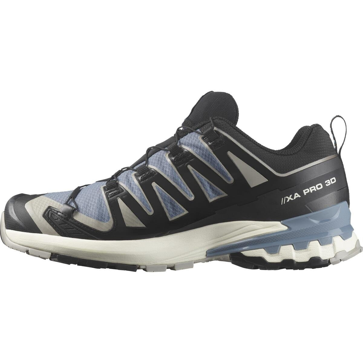 Salomon Pánske topánky Xa Pro 3D V9 GTX Flint Stone/Black/Ghost Gray, EU 46 ⅔-4