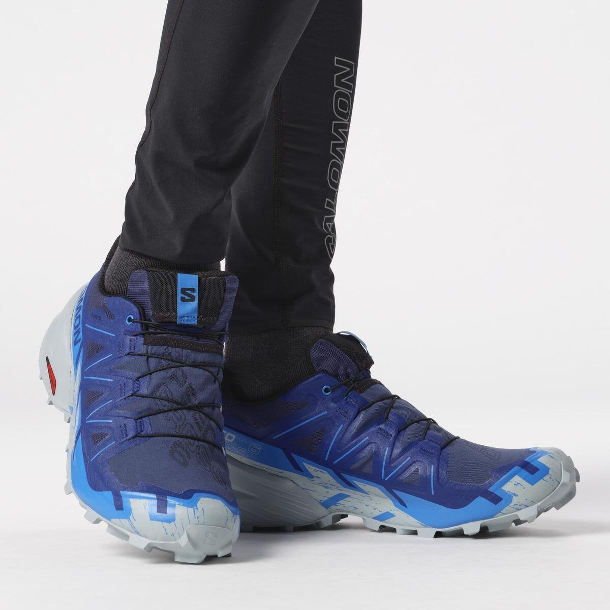 Salomon Pánske bežecké topánky Speedcross 6 GTX Blue Print/Ibiza Blue/Quarry, EU 43 ⅓-6