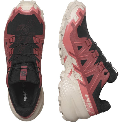 Salomon Dámske bežecké topánky Speedcross 6 GTX Black/Cow Hide/Faded rose, 40-2