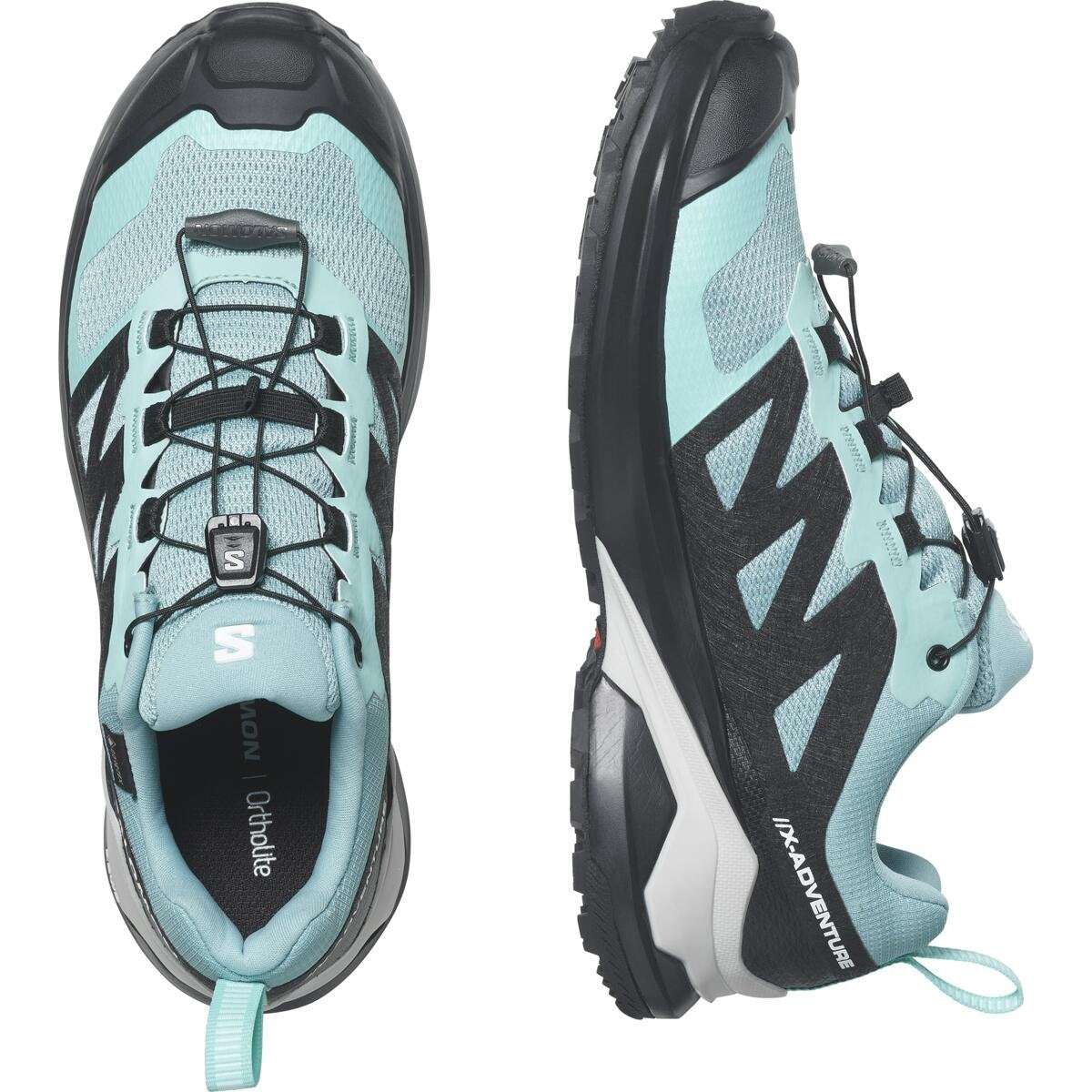 Salomon Dámske topánky X-ADVENTURE GTX Marine Blue/Black/Lunar Rock, EU 38 ⅔-2