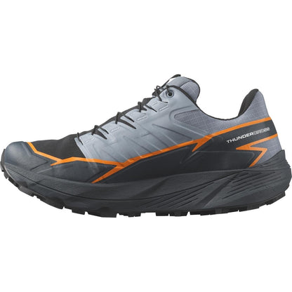 Salomon Pánske topánky THUNDERCROSS GTX Flint Stone/Carbon/Orange Pepper, EU 44 ⅔-4