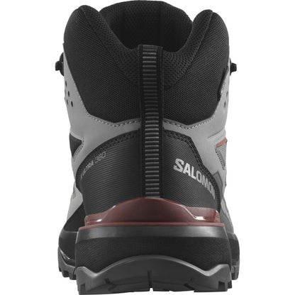 Salomon Pánske turistické topánky X ultra 360 Mid GTX Pewter/Black/Burnt Henna, 42-3