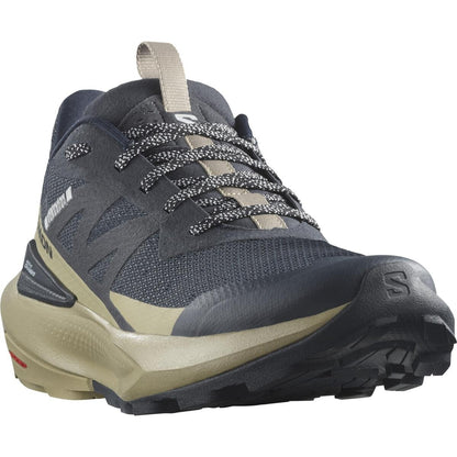 Salomon Pánske turistické topánky ELIXIR ACTIV Carbon/Slate Green/Glacier Gray, EU 42 ⅔