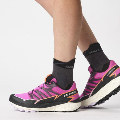 Salomon Dámske topánky THUNDERCROSS Rose Violet/Black/Orchid Petal, EU 38 ⅔-7