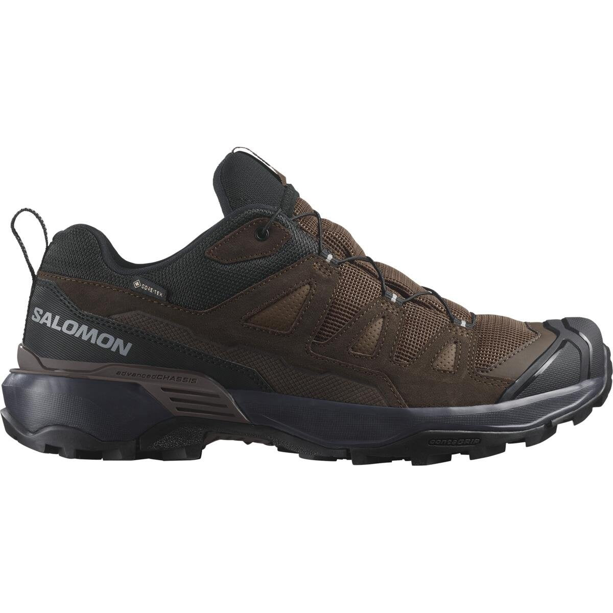 Salomon Pánske turistické topánky X ultra 360 LTR GTX Dark Earth/Delicioso/Sharkskin, 44-5