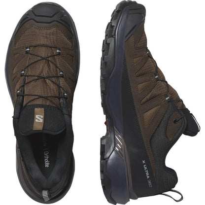 Salomon Pánske turistické topánky X ultra 360 LTR GTX Dark Earth/Delicioso/Sharkskin, 44-2