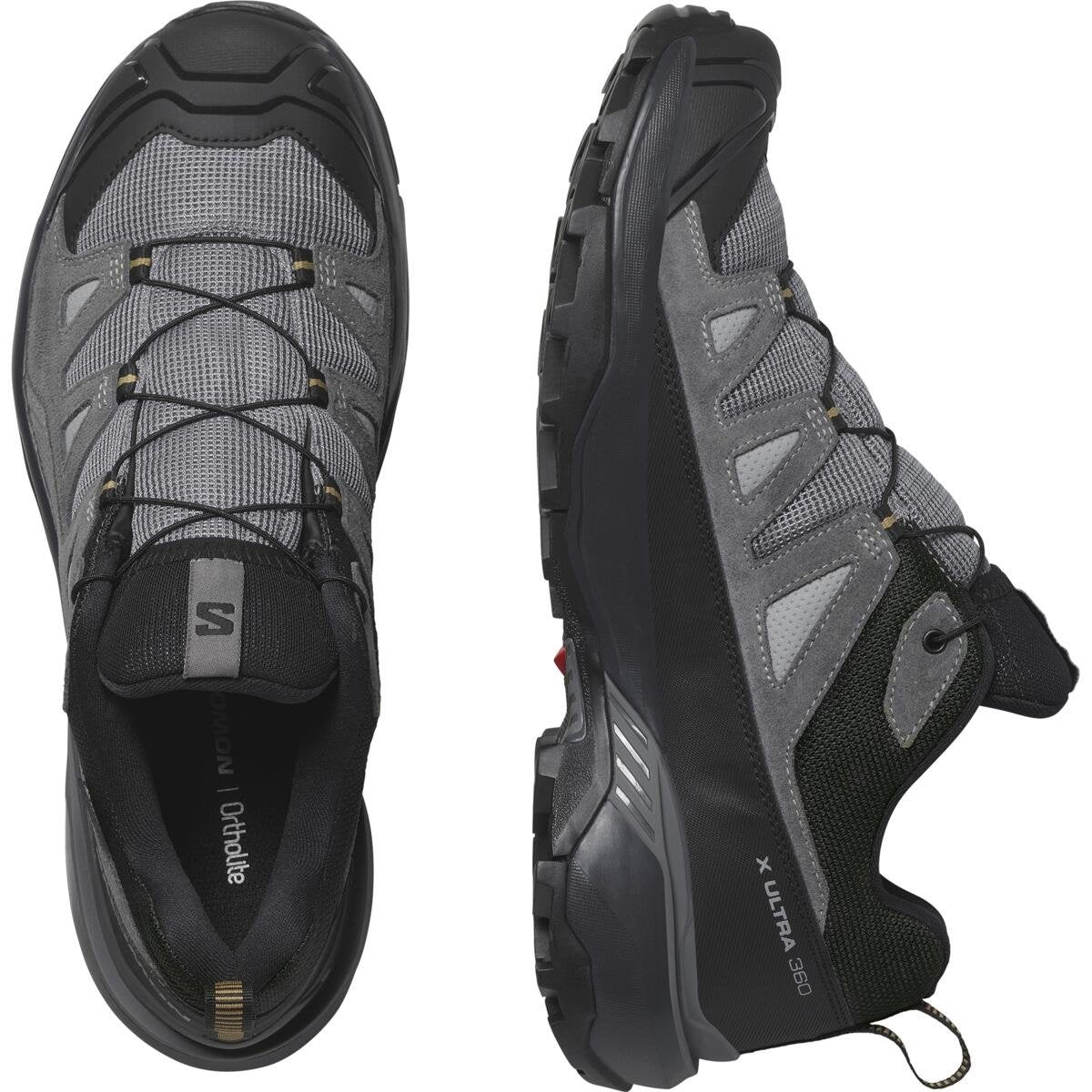 Salomon Pánske turistické topánky X ultra 360 LTR GTX Dark Earth/Delicioso/Sharkskin, 44-9