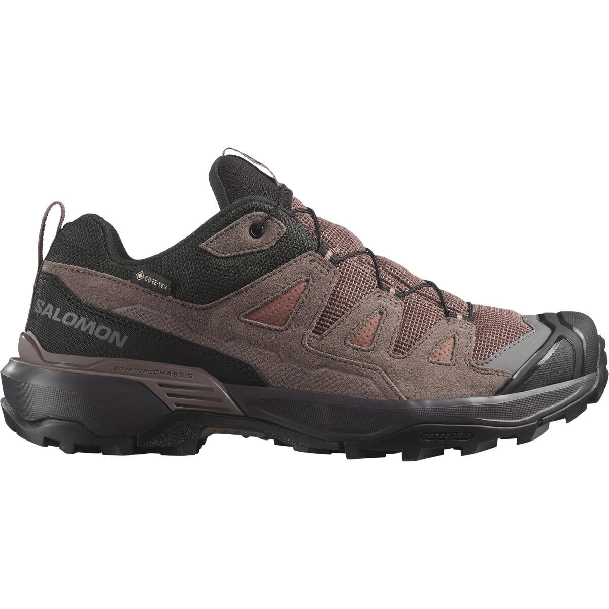 Salomon Dámske turistické topánky X ultra 360 LTR GTX Cognac/Peppercorn/Black, EU 39 ⅓-5