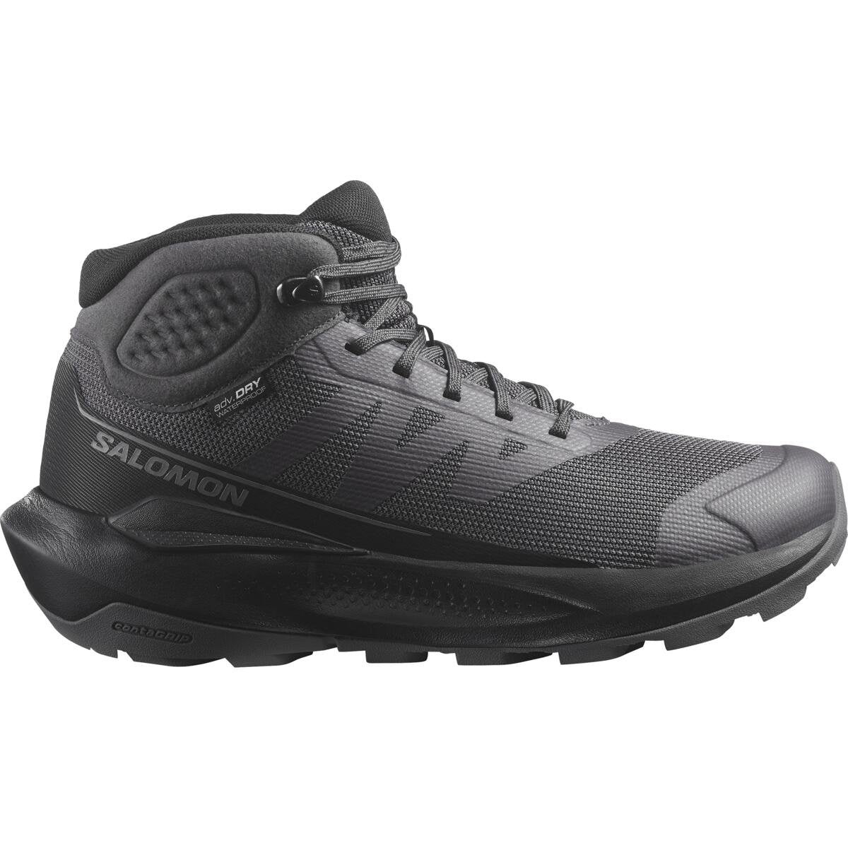 Salomon Dámske turistické topánky ELIXIR TOUR MID WP Asphalt/Black/Castlerock, EU 39 ⅓-5