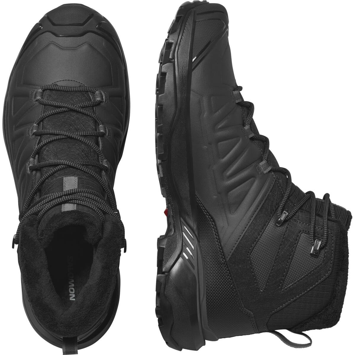 Salomon Pánske zimné topánky X Ultra Snowpilot WP Black/Phantom/Castlerock, 42-2