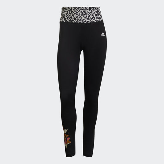 Adidas FARM RIO FEEL BRILLIANT AEROREADY HIGH-RISE Dámske legíny XXL-0