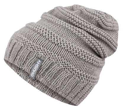 Husky Dámska merino čiapka Merhat 5 beige, S-M