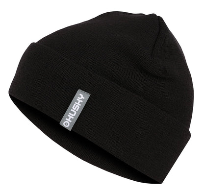 Husky Detská merino čiapka Merhat 6 black, XS