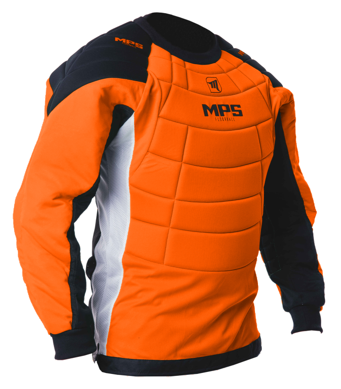 MPS brankársky florbalový dres Orange XS-2