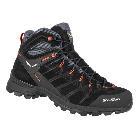 Salewa Pánské boty ALP MATE MID WP Black Out/Fluo Orange, EU 46 ½