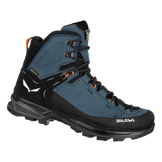 Salewa Pánske trekové topánky SALEWA Mtn trainer 2 Mid GTX Java Blue/Black, EU 44 ½